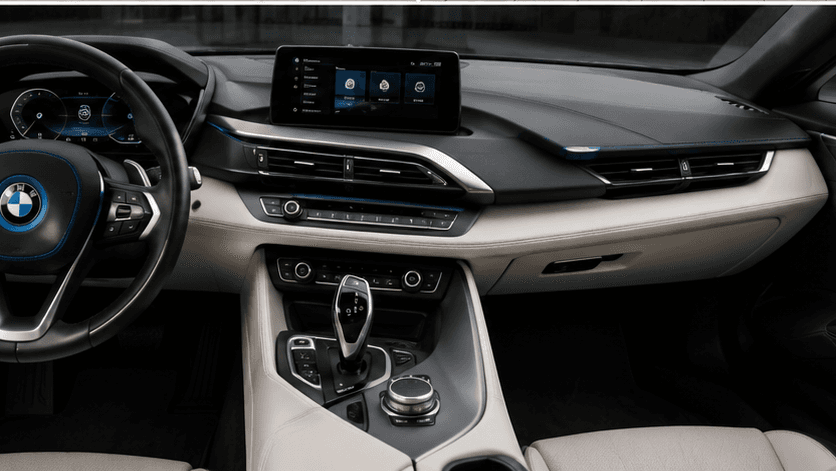 BMW i8 — Interior