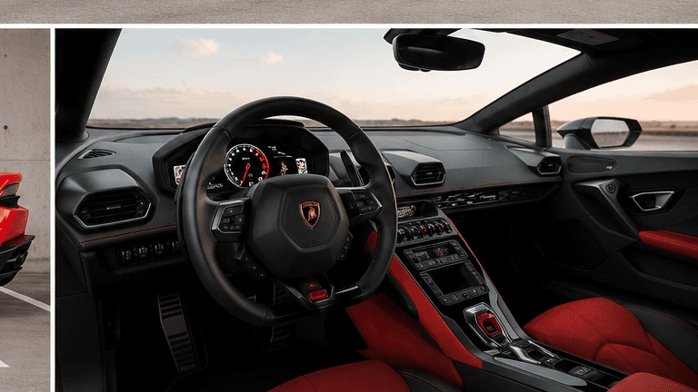 Lamborghini Huracán — Interior