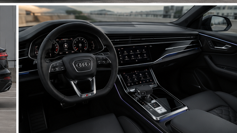 Audi Q8 55 TFSI cabina