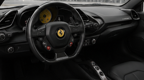 Ferrari 488 GTB cabina