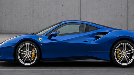 Ferrari 488 GTB lateral